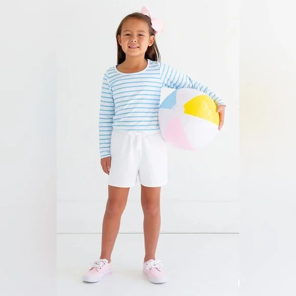 NWT Beaufort Bonnet Worthington White Pima Knit Shipley Shorts - Picture 2 of 5